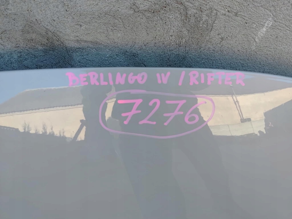 фото №14, Citroen berlingo iv rifter combo e капот кришка двигуна 7276