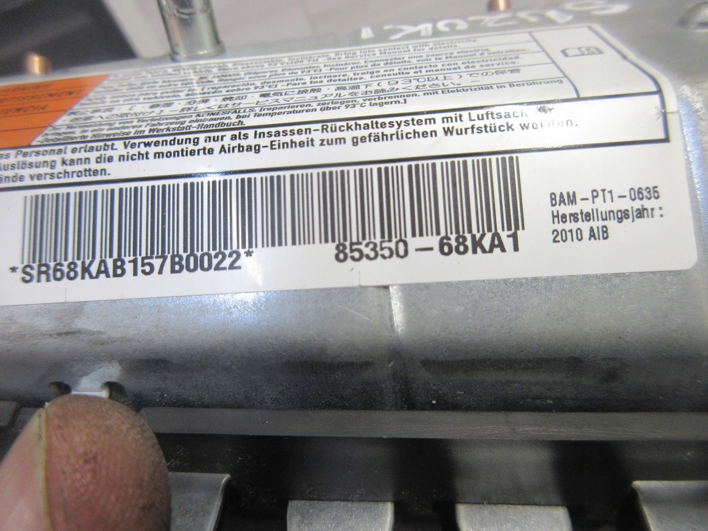 фото №6, Подушка сиденье правый перед suzuki alto pixo