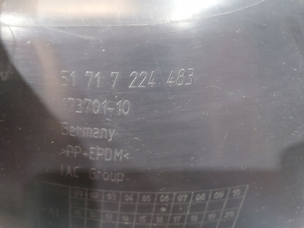 фото №9, Bmw 6 f12 lci підкрилок перед ліва kpl 7224483 7224485 7224465