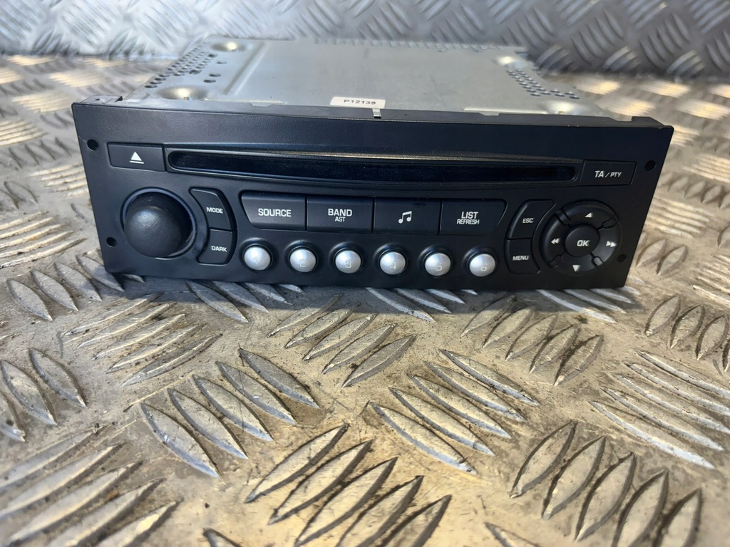 фото №1, Радіо оригінальні програвач berlingo ii partner ii 96766518xt