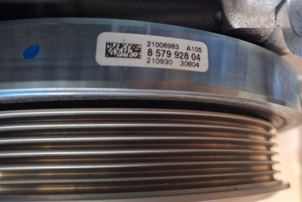 фото №15, Bmw g20 g21 g30 g31 g32 b47d двигатель kompletny idealny b47d20b g01 g02 x3