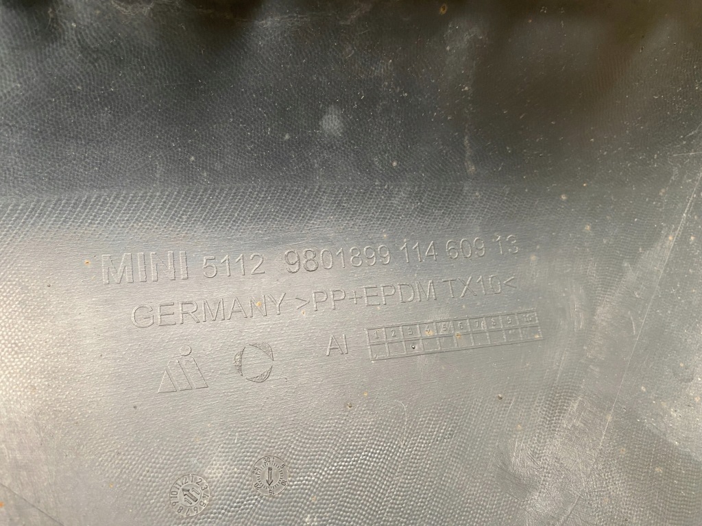 фото №9, Диффузор бампера задняя mini r60 countryman спойлер накладка молдинг 9801899