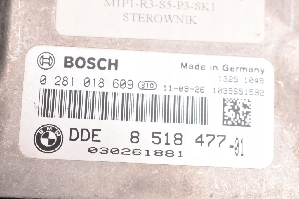 Купити Блок керування бортовий комп'ютер двигуна 8518477 bmw f10 f11 2.0 d 184 km 13-17