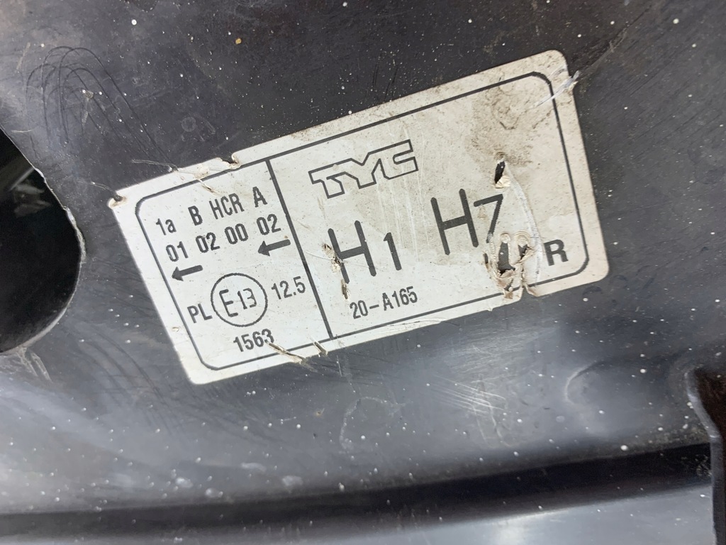 фото №9, Peugeot 307 лампа права перед