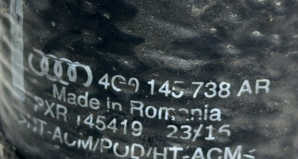 фото №4, Шланг труба інтеркулер audi a6 c7 4g0145738ar