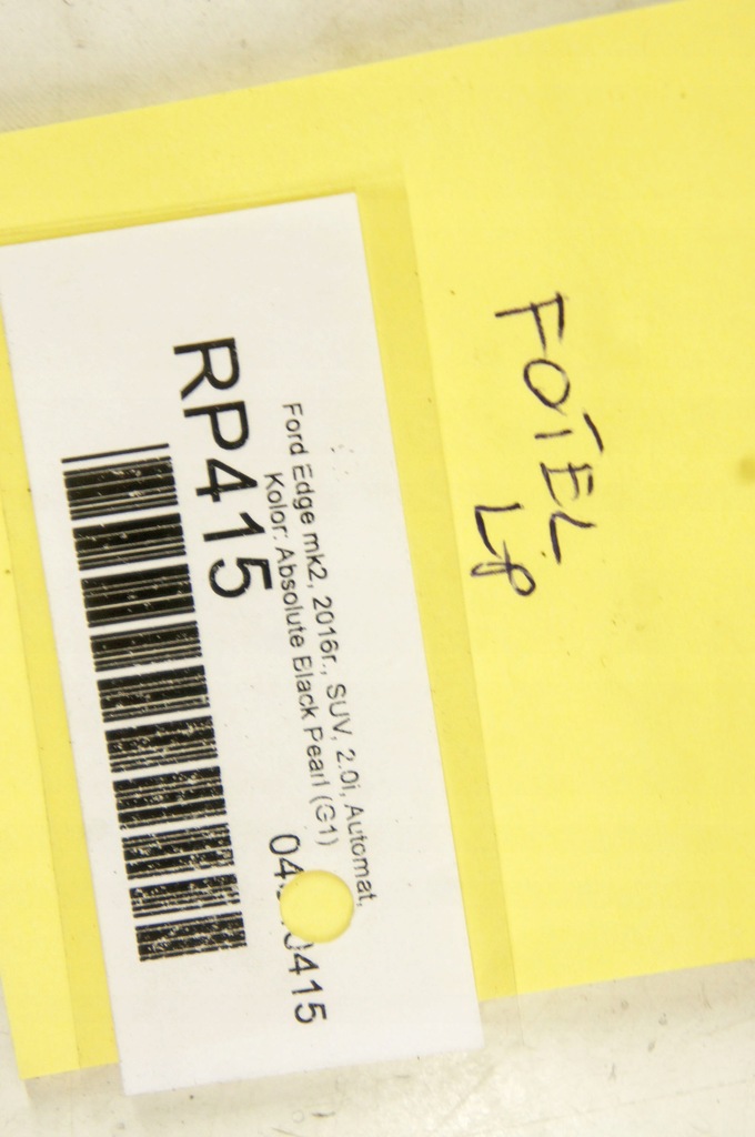 фото №9, Rp415 ford edge mk2 сиденье левый перед usa