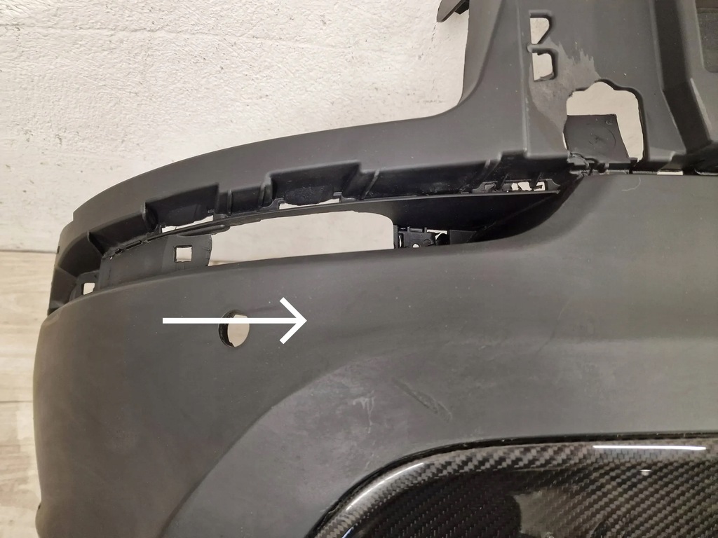 фото №6, Бампер задняя задний porsche cayenne coupe turbo gt карбон