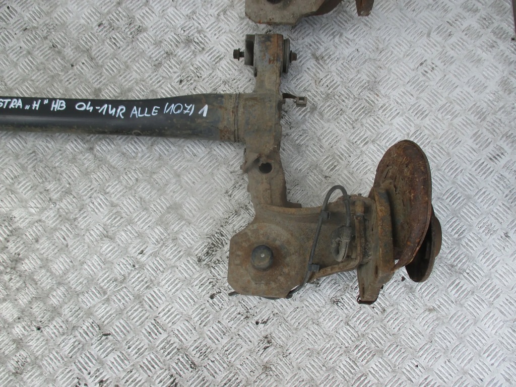 фото №7, Балка подвеска задняя opel astra h 04-14r hb