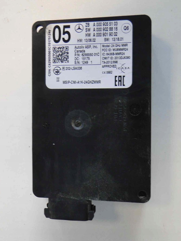 фото №3, Mercedes gla x156 156 радар cws fcw-stop w решітка радіатора