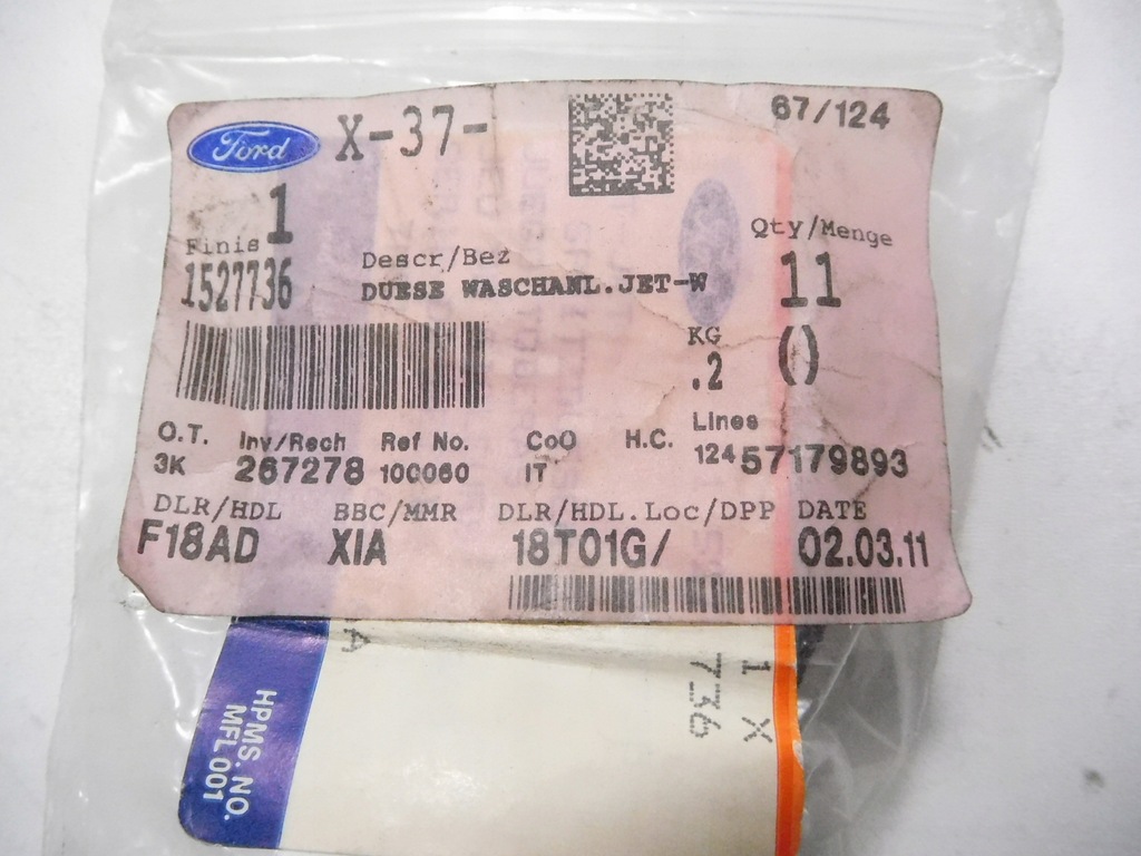 фото №9, Насадка распылителя ford c-max 07-10 оригинальный номер 1527736