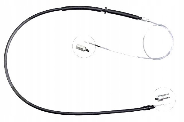 фото №1, A.b.s. трос тормоза ручного renault grand scenic