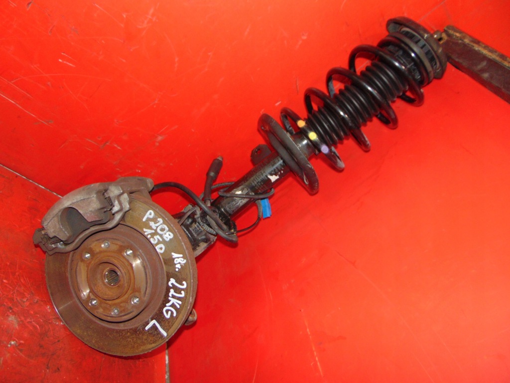 фото №1, Peugeot 208 i 1.5 hdi поворотний кулак амортизатор ліва