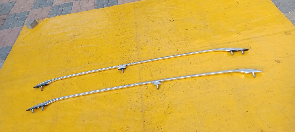 фото №11, Рейлінги дахові p/l audi a6 c5 kombi сріблястий хром