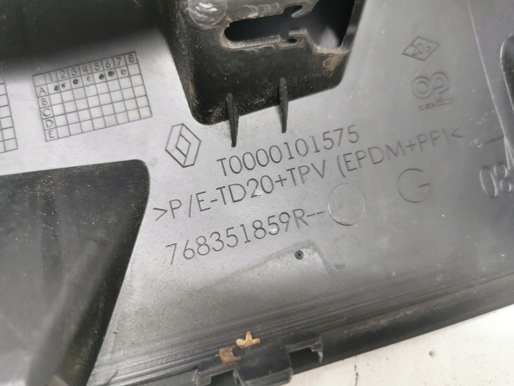 фото №7, Молдинг стойка стекло левая renault scenic iii tegne