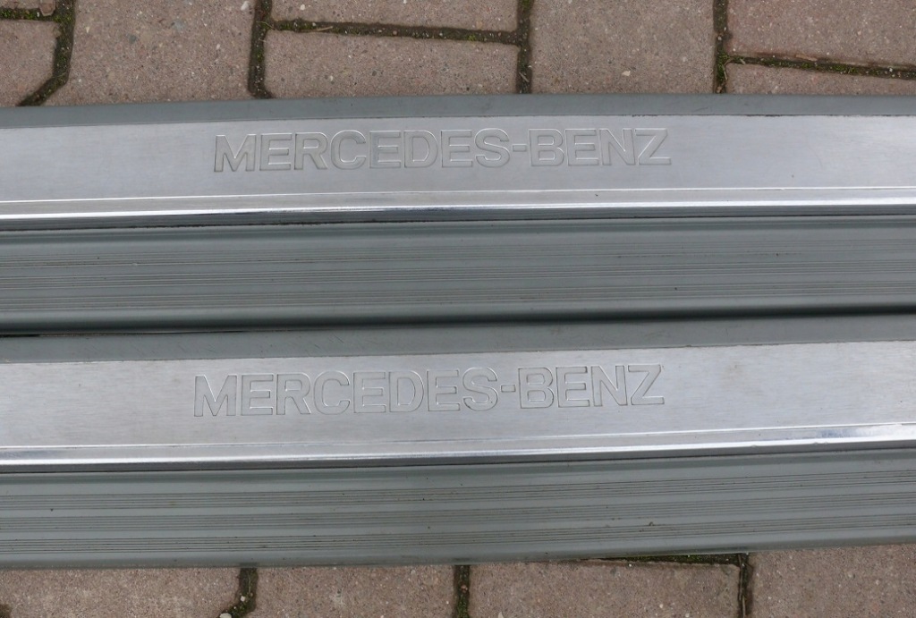 фото №3, Молдинг накладка поріг поріг перед mercedes w140