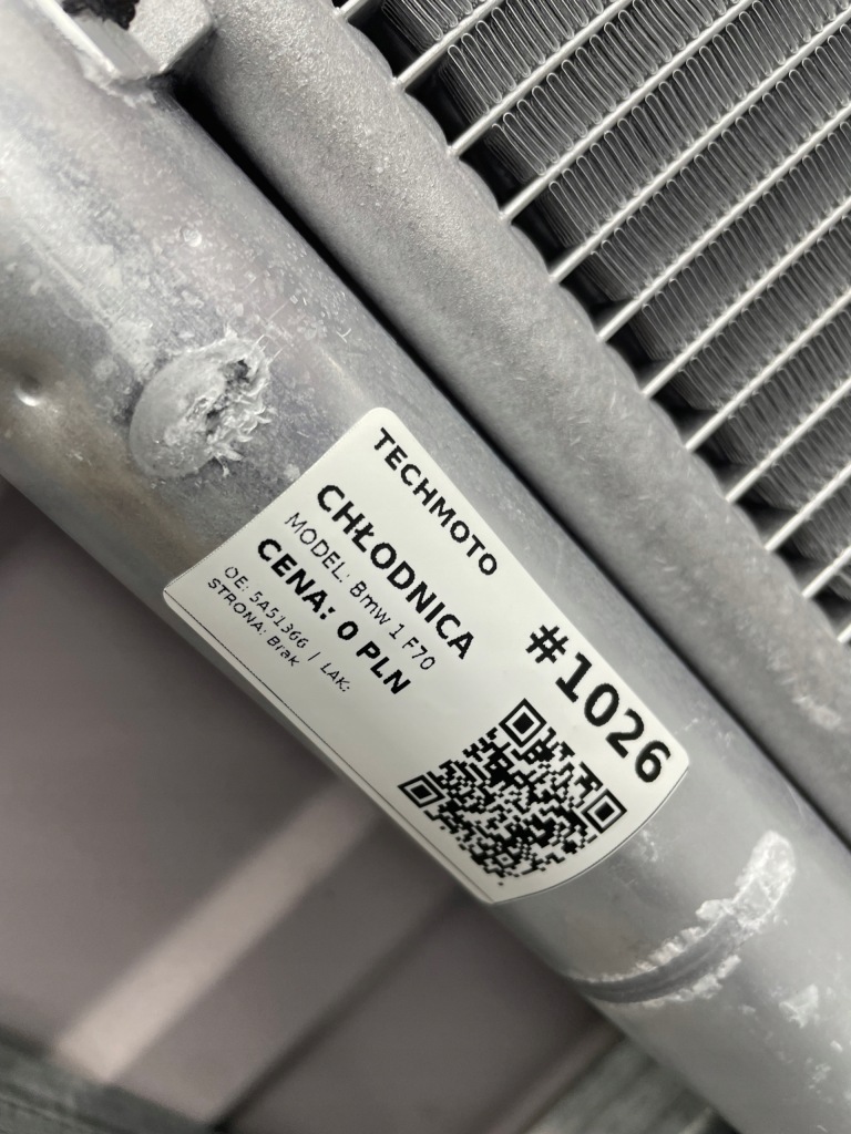 Купити Конденсатор радіатор кондиціонера bmw f70 f74 f78 mini f65 f66 оригінал