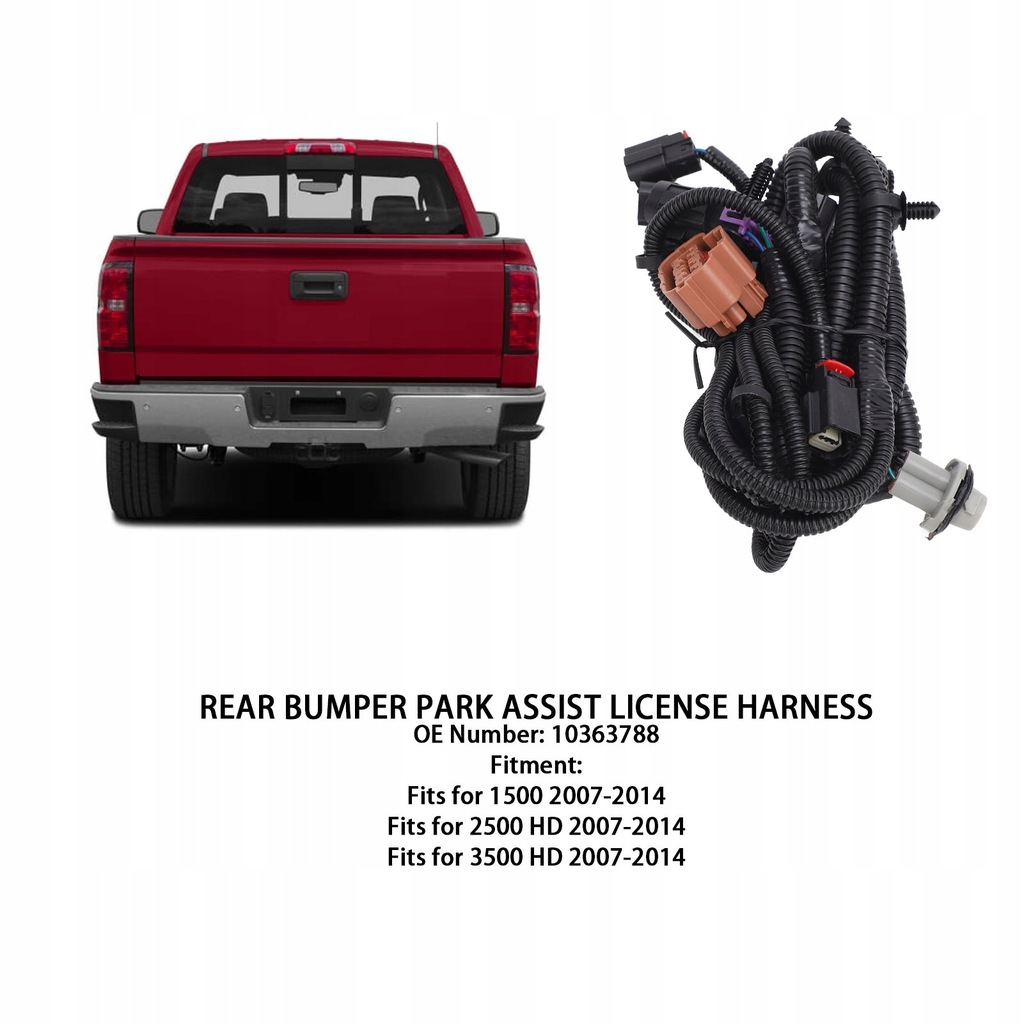 фото №8, Жгут трубопровод усилителя парковки заднего бампера 10363788 wb