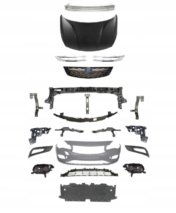 фото №1, Opel astra k 5 v 2015+ набор запчасти капот бампер