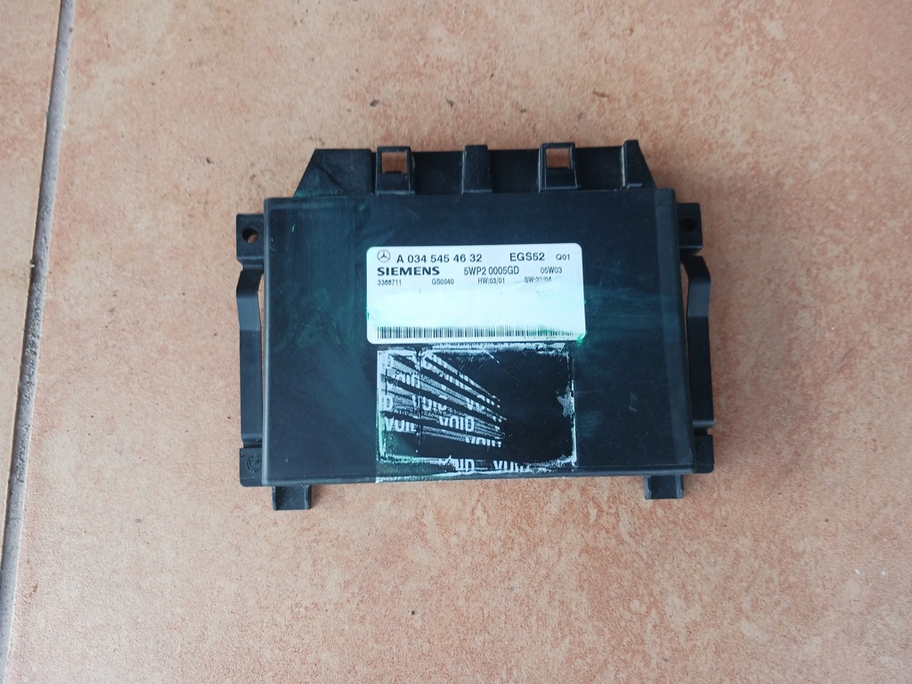 фото №1, Блок управления коробки mercedes ml w163 a0345454632