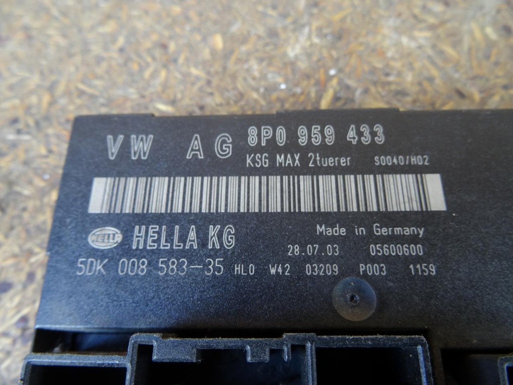 фото №10, Audi a3 8p 03-12 модуль комфорта 8p0959433