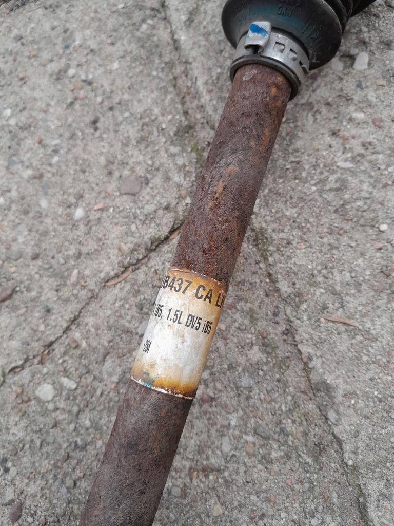 фото №6, Привідний вал лівий перед ford ka plus 1.2 b e3b5-3b437-ca