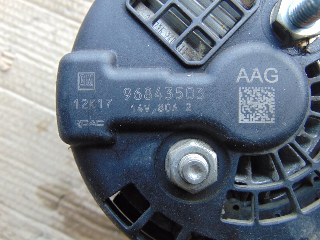 фото №3, Генератор 96843503 chevrolet spark