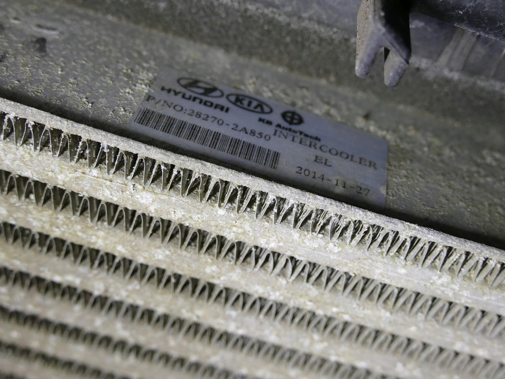 фото №15, Hyundai ix35 1.7 d усилитель передний pas перед вентилятор радиатор