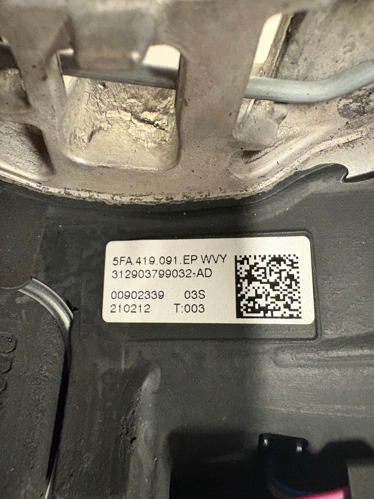 фото №7, Seat leon iv 4 fr воздуховод кожаный подогрев лепестки переключения 5fa419091ep