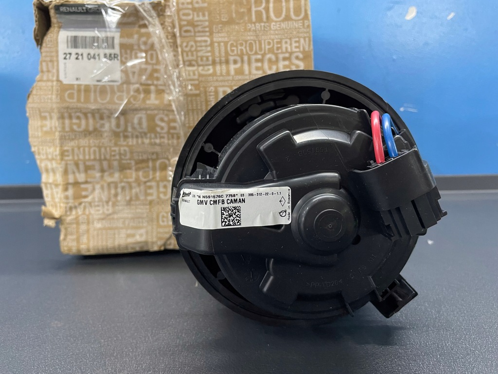 фото №1, Вентилятор воздуходувка обдув салона renault dacia duster 272104185r новый оригинальный номер