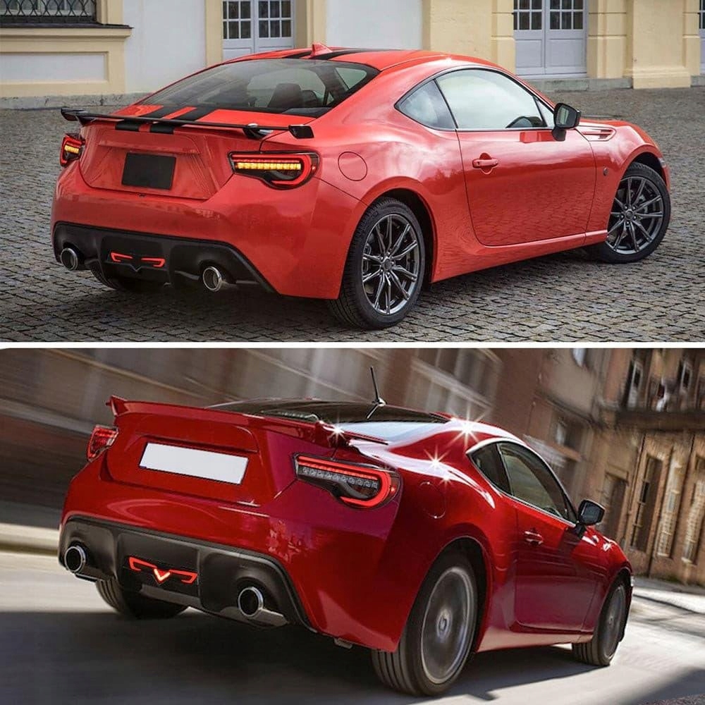 фото №11, Лампа задняя заднего вида заднего вида бампер vland led toyota gt86 gt-86 frs brz