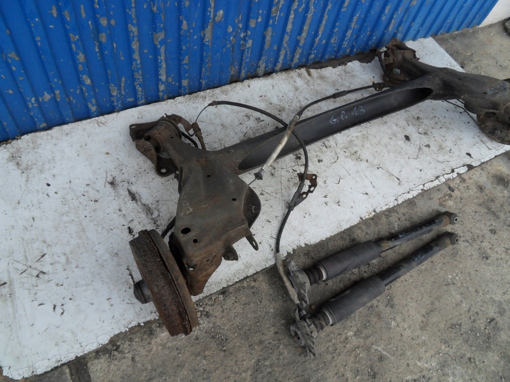 фото №7, Fiat grande punto 05-11 1.3 jtd oś задня balka підвіска задня