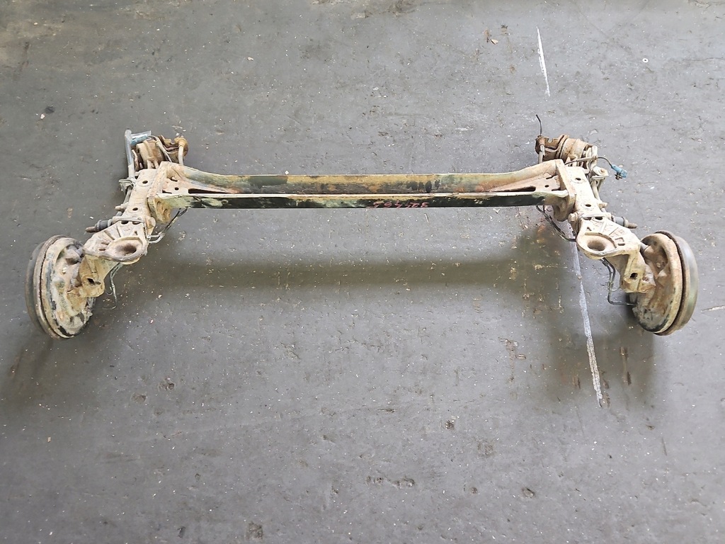 фото №6, Задня балка oś задня гальмівні барабани abs citroen c2