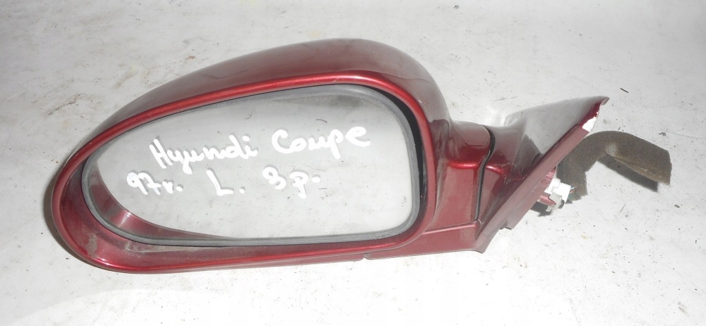 фото №1, Hyundai coupe 97r зеркало левая 3 pin eu