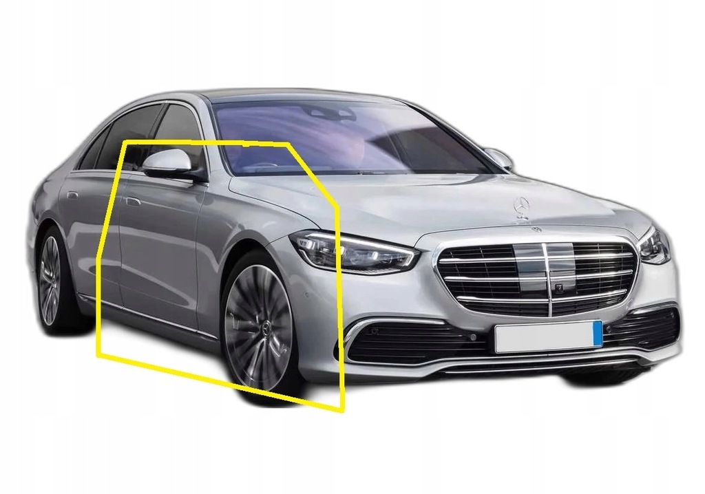 фото №1, Mercedes w223 четверть передняя перед правая