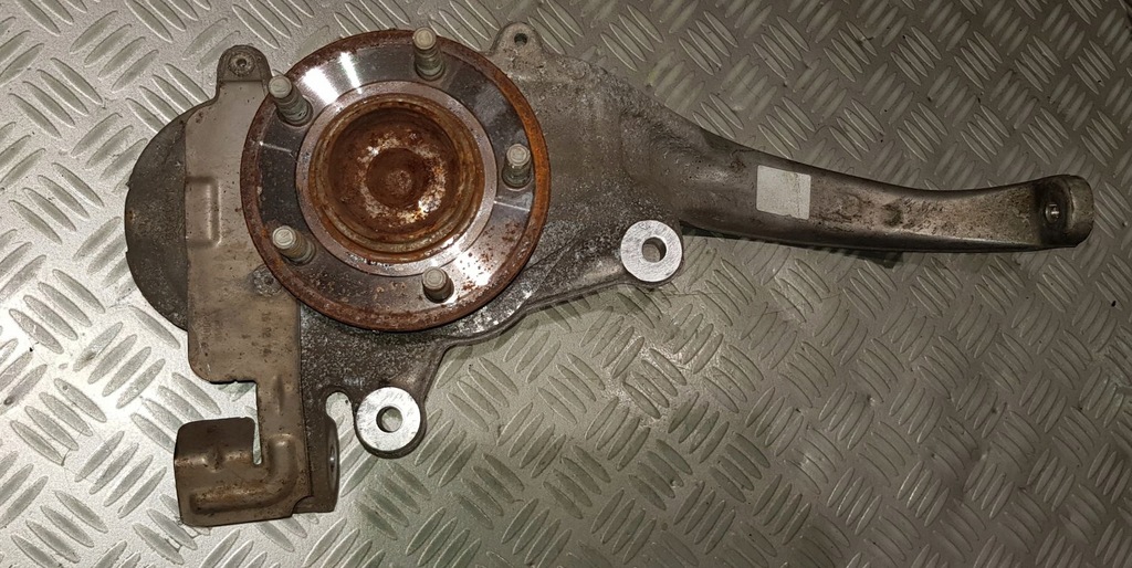 фото №11, Jaguar xj x351 lift rwd поворотний кулак ліва перед ступиця передня aw93-3k186-ca