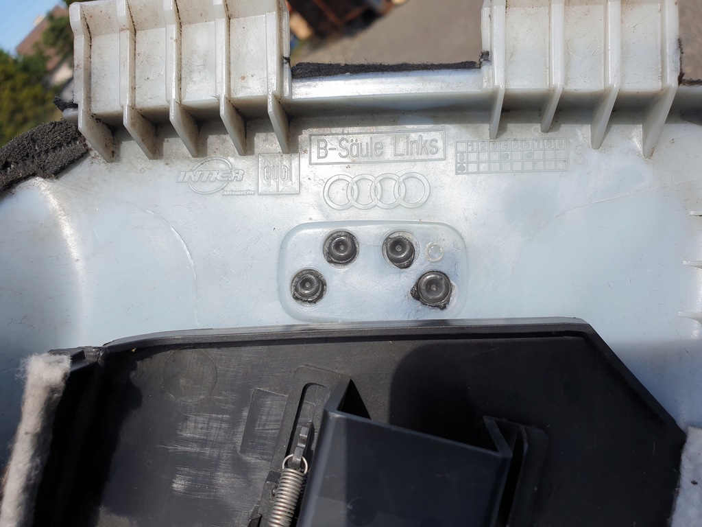 фото №9, Обшивка стійка b ліва середня захист czarna audi q7 sline 4l0867293 оригінальний номер