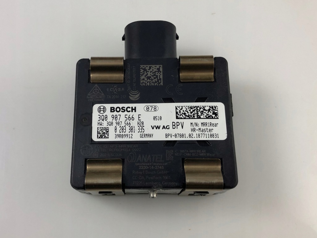 фото №2, Vw audi радар датчик acc distronic 3q0907566e