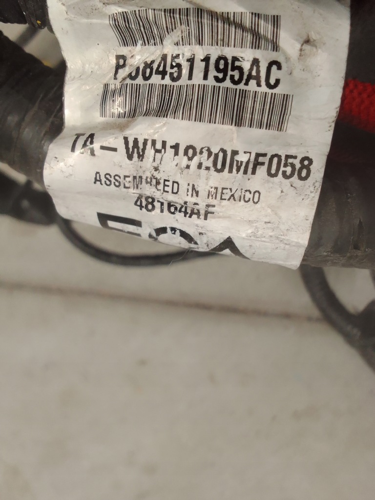 фото №11, Jeep compass ii 17- джгут відсік двигуна 68451195ac 2.4b usa