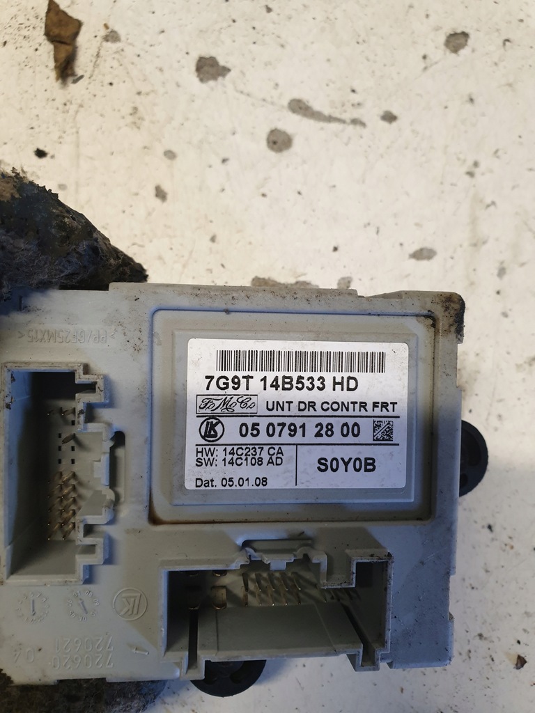 фото №3, Модуль двері ford galaxy ii 7g9t14b533hd