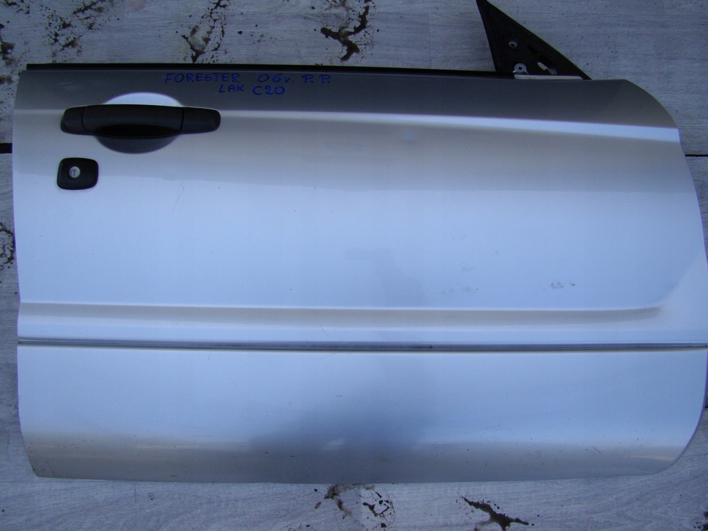 фото №1, Дверь перед правый правое subaru forester ii 06-08r