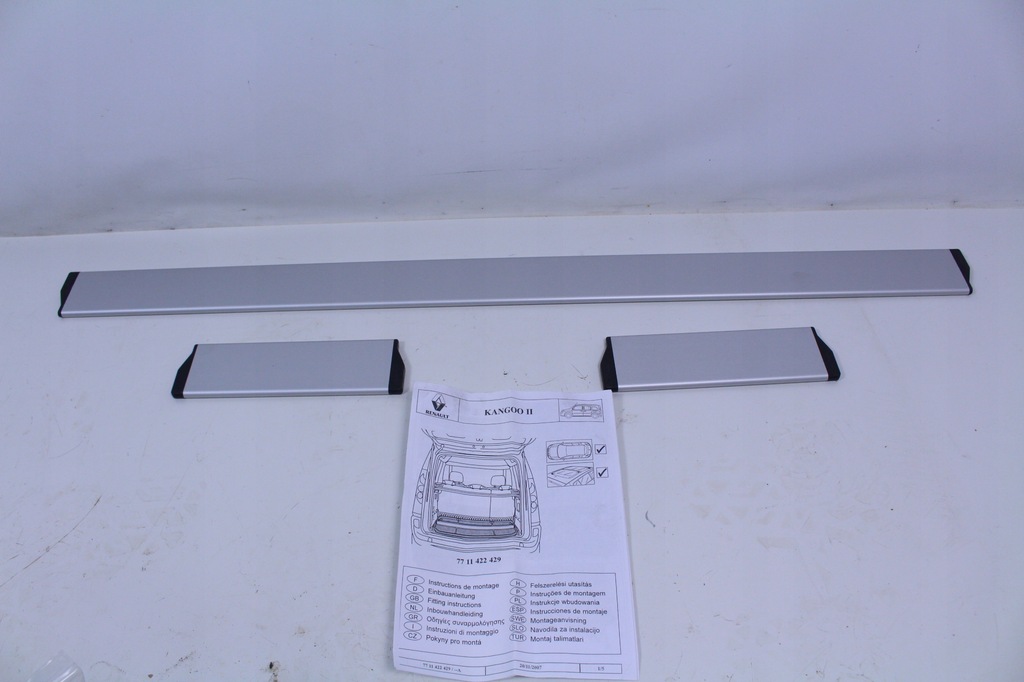 фото №1, Накладки розпірки органайзер багажника kpl. renault kangoo iii