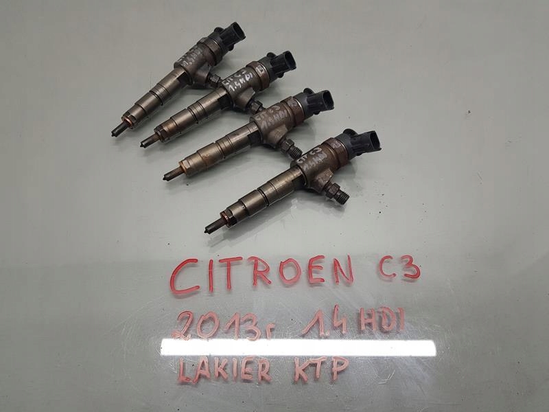 фото №1, Инжектор форсунки citroen c3 ii 1.4 hdi 0445110339