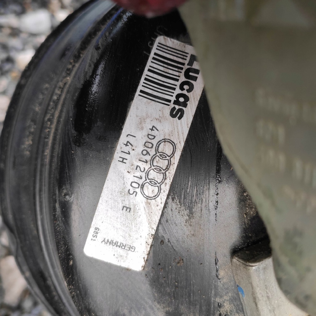 фото №8, Підсилювач гальм гальма audi a8 d2 4d0612105e