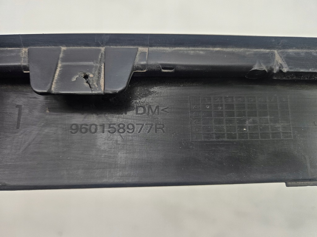 фото №14, Renault captur i lift 2017 - 2019 спойлер молдинг бампера перед 960158977r