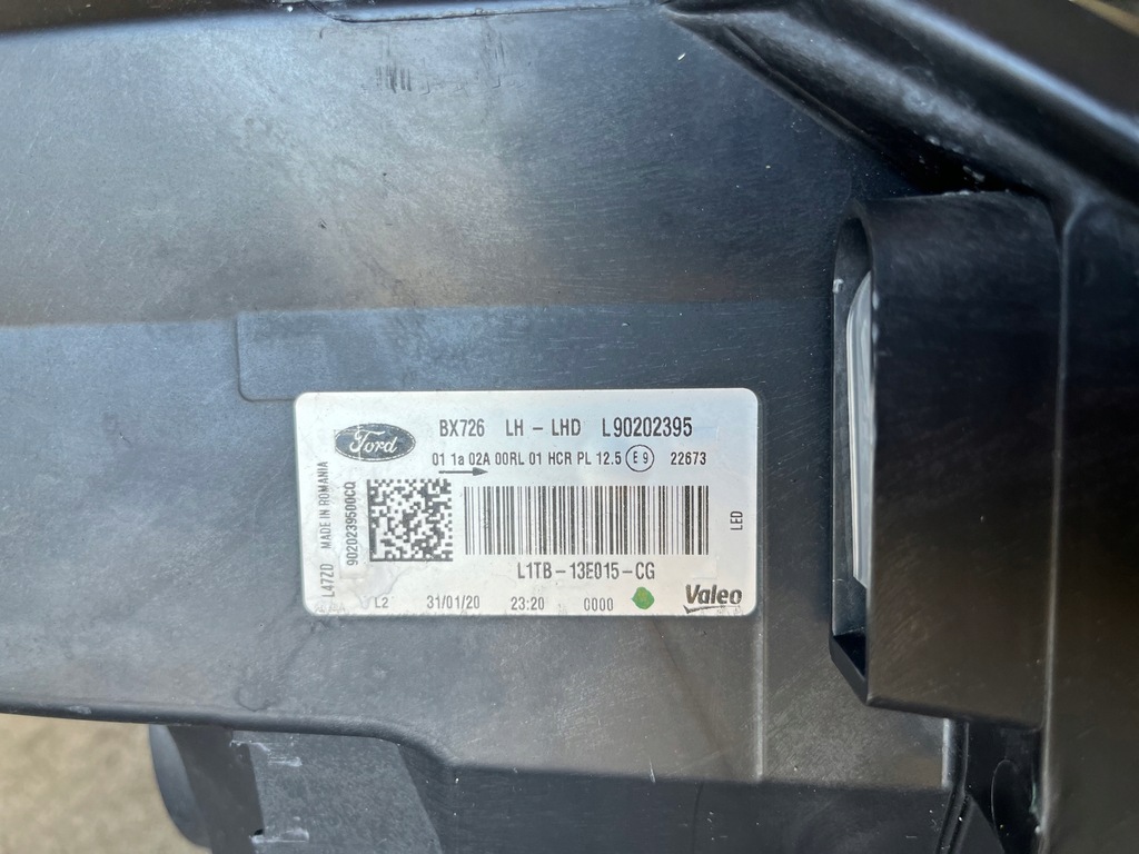 фото №7, Лампа ліва ford puma ii 19- mk2