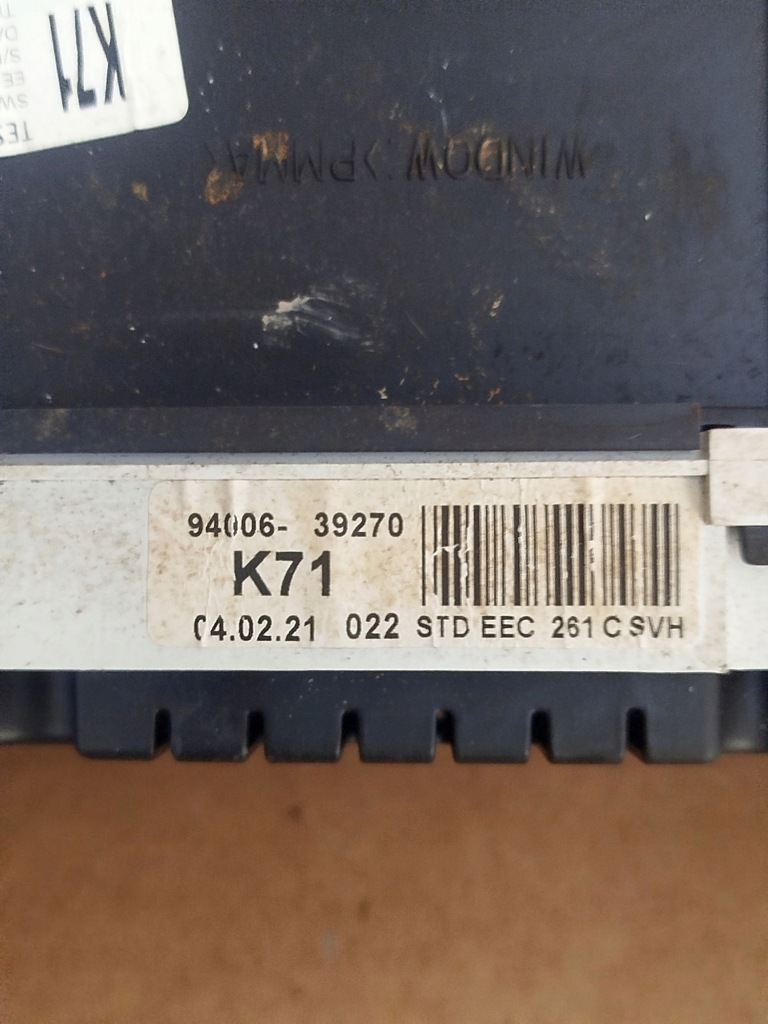 Панель спідометр hyundai xg 350 94006-39270 в Україні