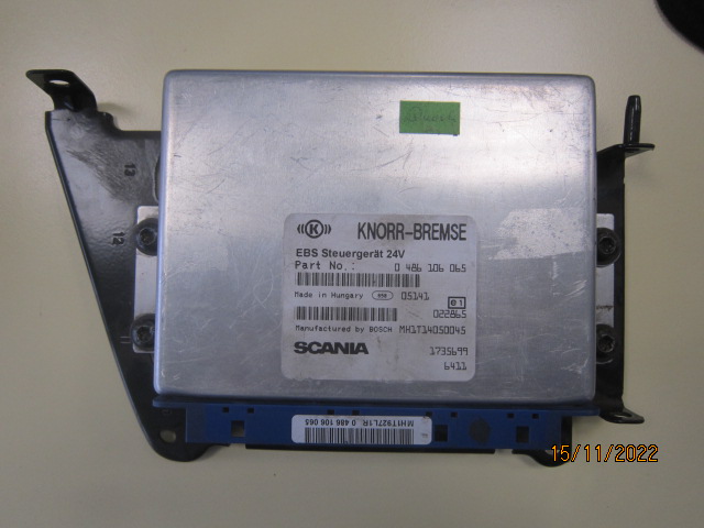 фото №1, Касета блок керування ebs scania r 1936737