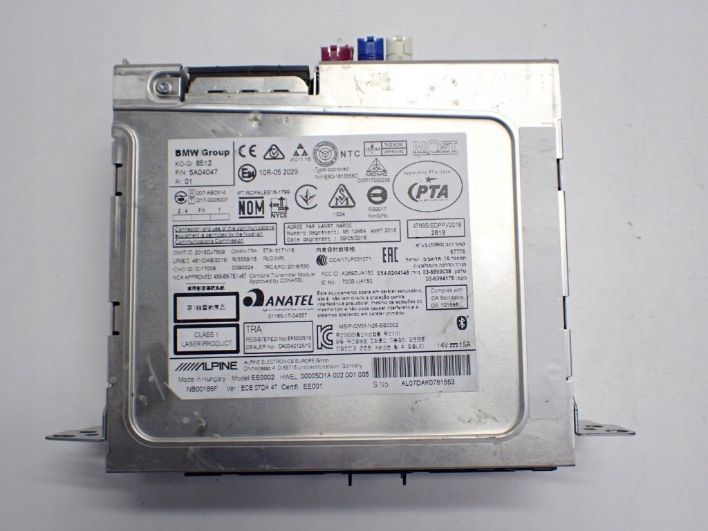 фото №12, Навігація navi радіо дисплей заводська lift 5a04047 bmw 2 f45 f46 19r
