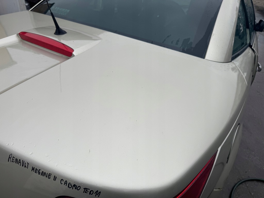 фото №10, Renault megane ii cabrio кришка багажника багажника ted11