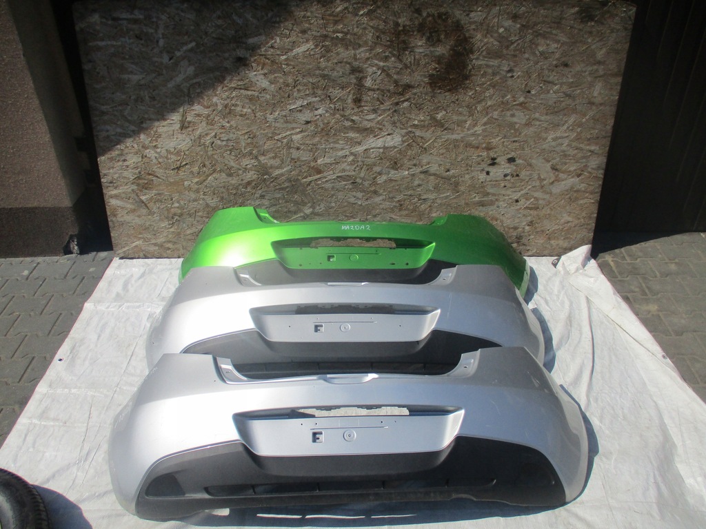 фото №1, Mazda 2 ii бампер задня задній 12r